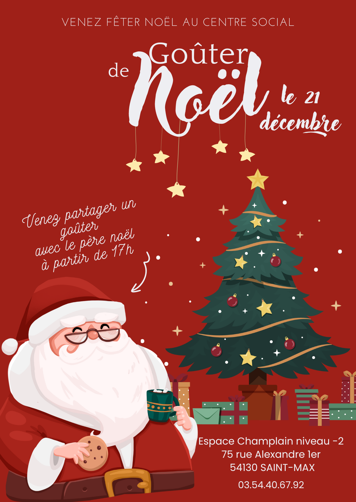 You are currently viewing Goûter de Noël au Centre Social